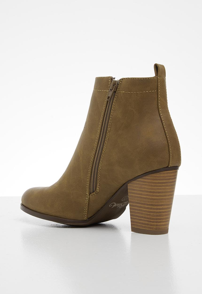 Miss Black - Alham 4 ankle boot - tan