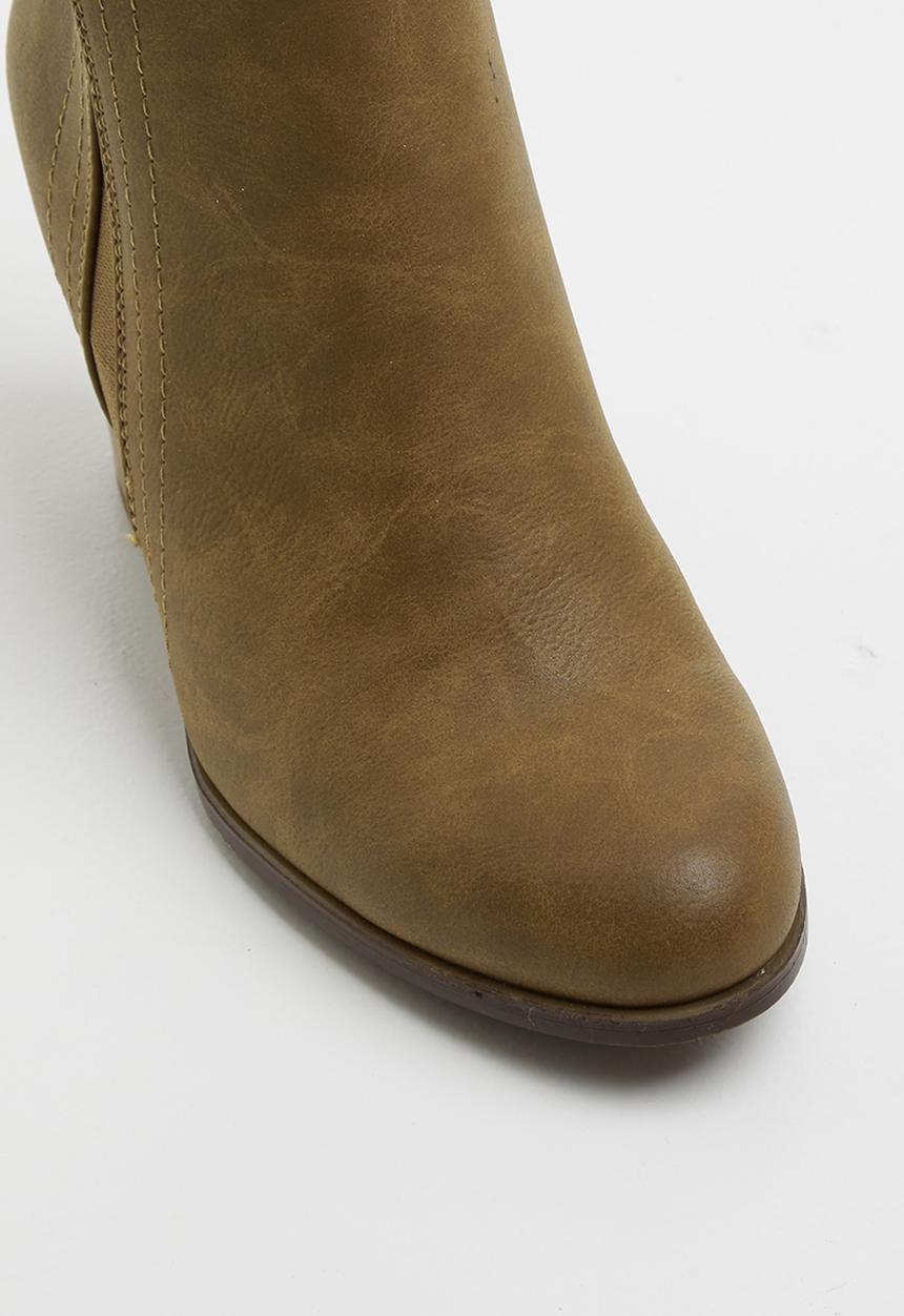 Miss Black - Alham 4 ankle boot - tan