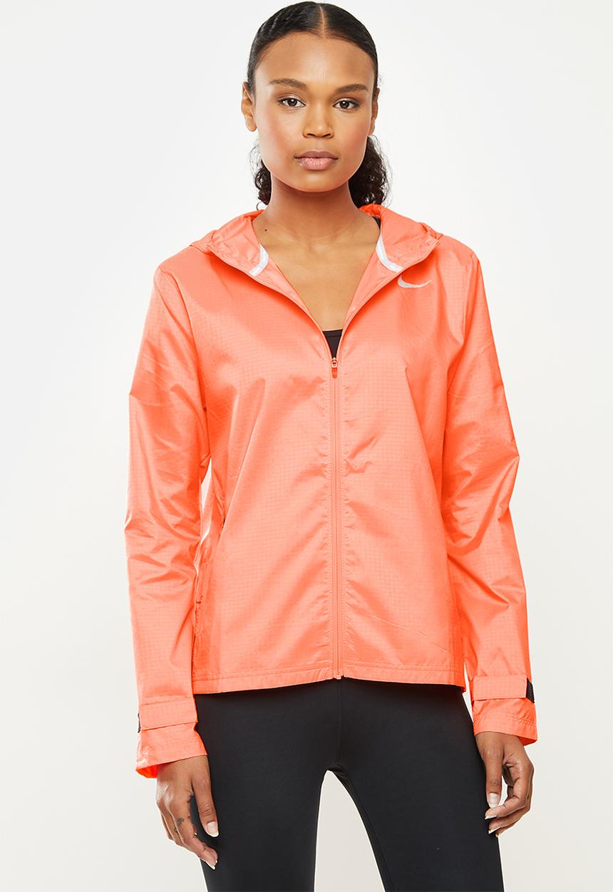 Nike - W nk essential jacket - orange 