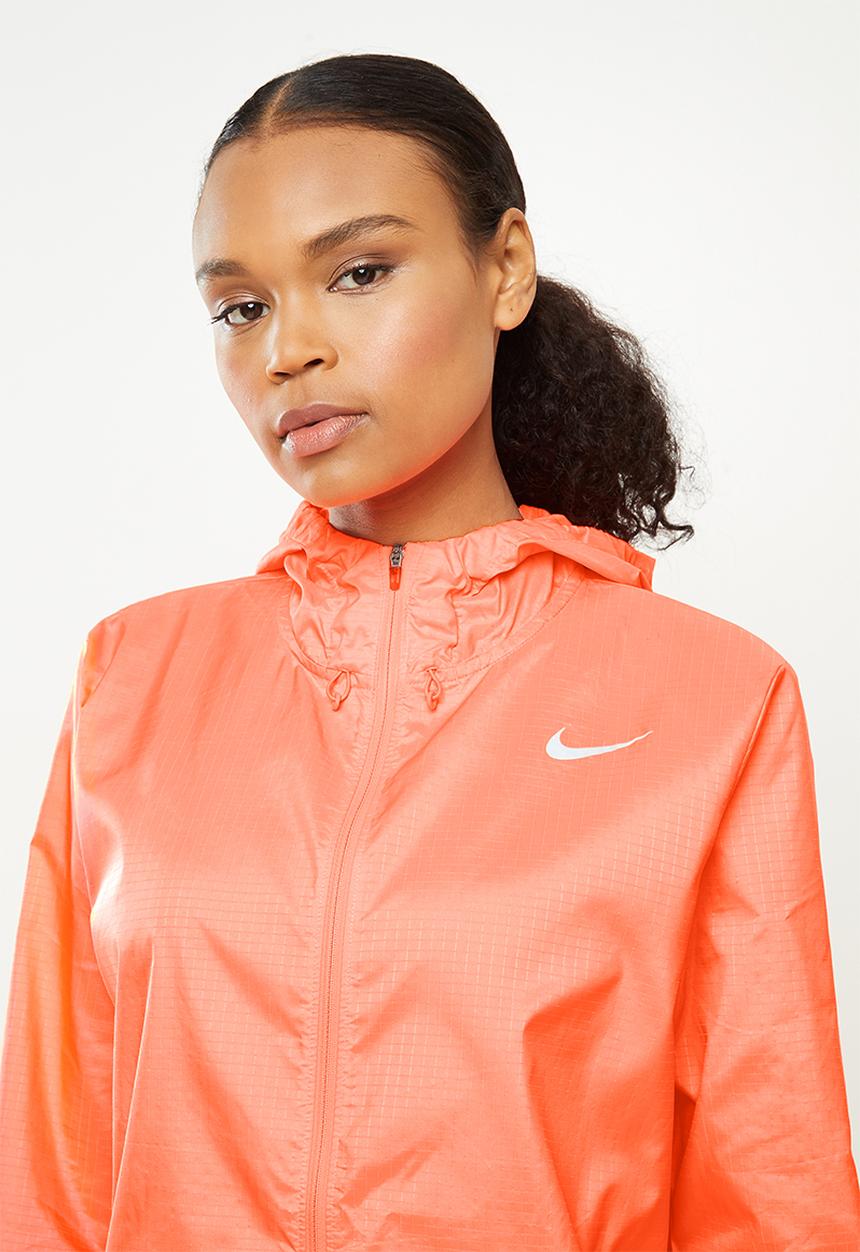 Nike - W nk essential jacket - orange 