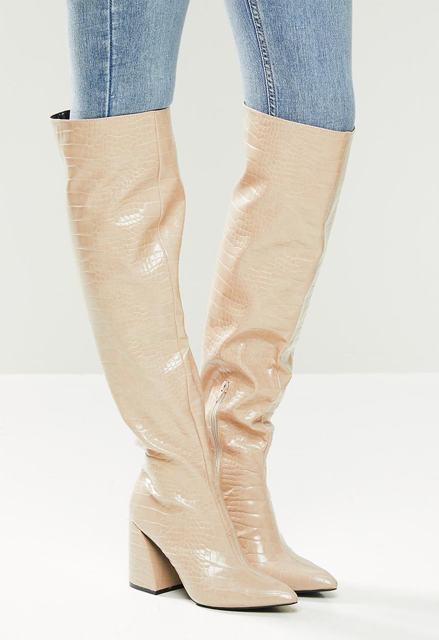 Z_Code_Z - Vitta knee high boot - neutral