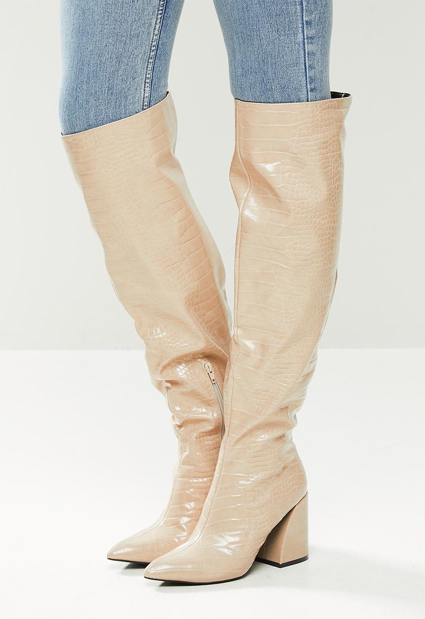 Z_Code_Z - Vitta knee high boot - neutral