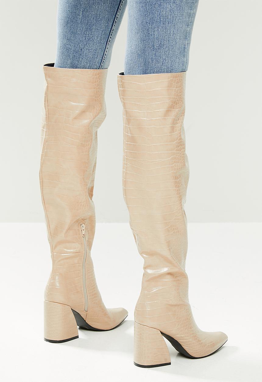 Z_Code_Z - Vitta knee high boot - neutral