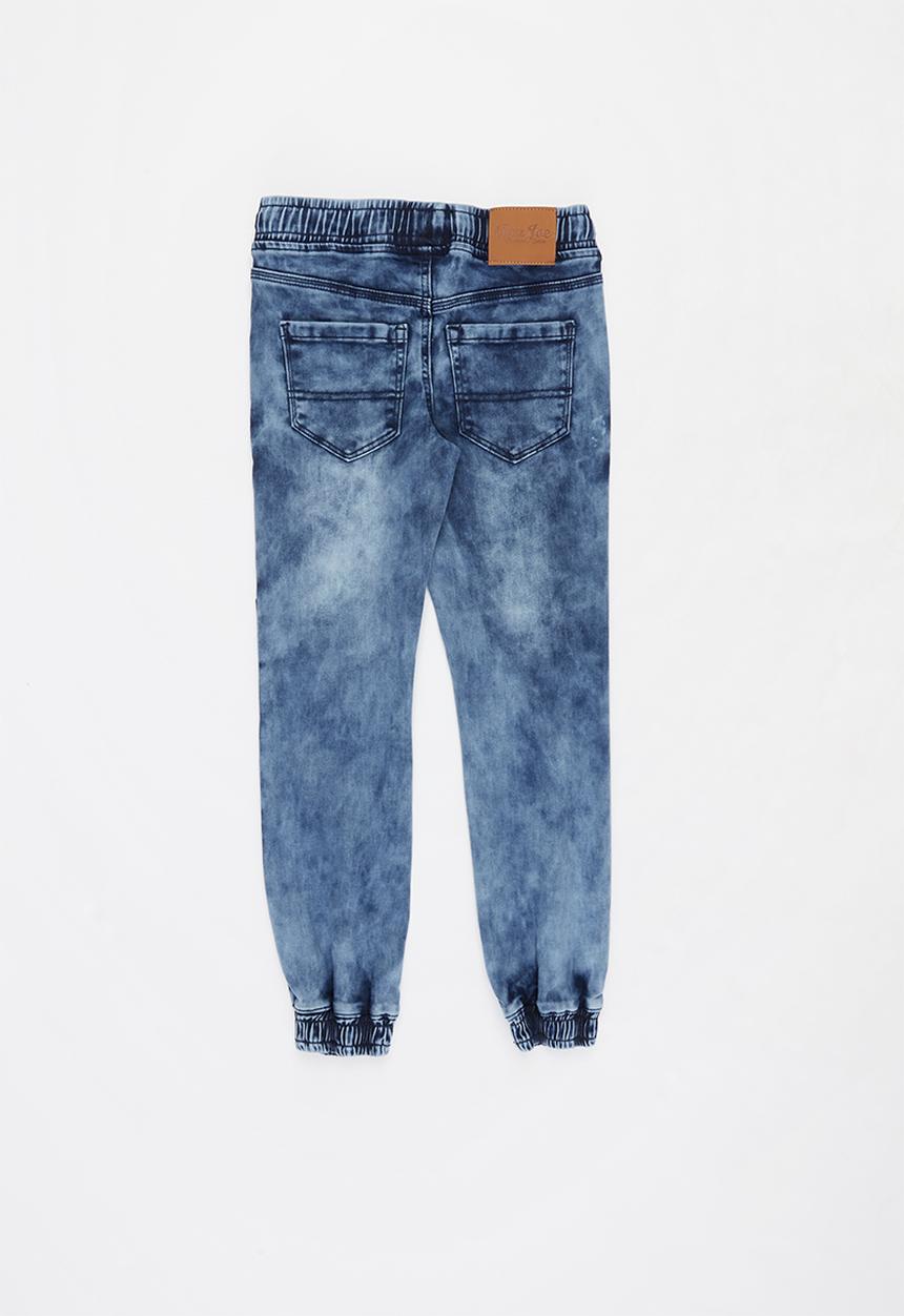 Aca Joe - Big boys denim jogger - blue 