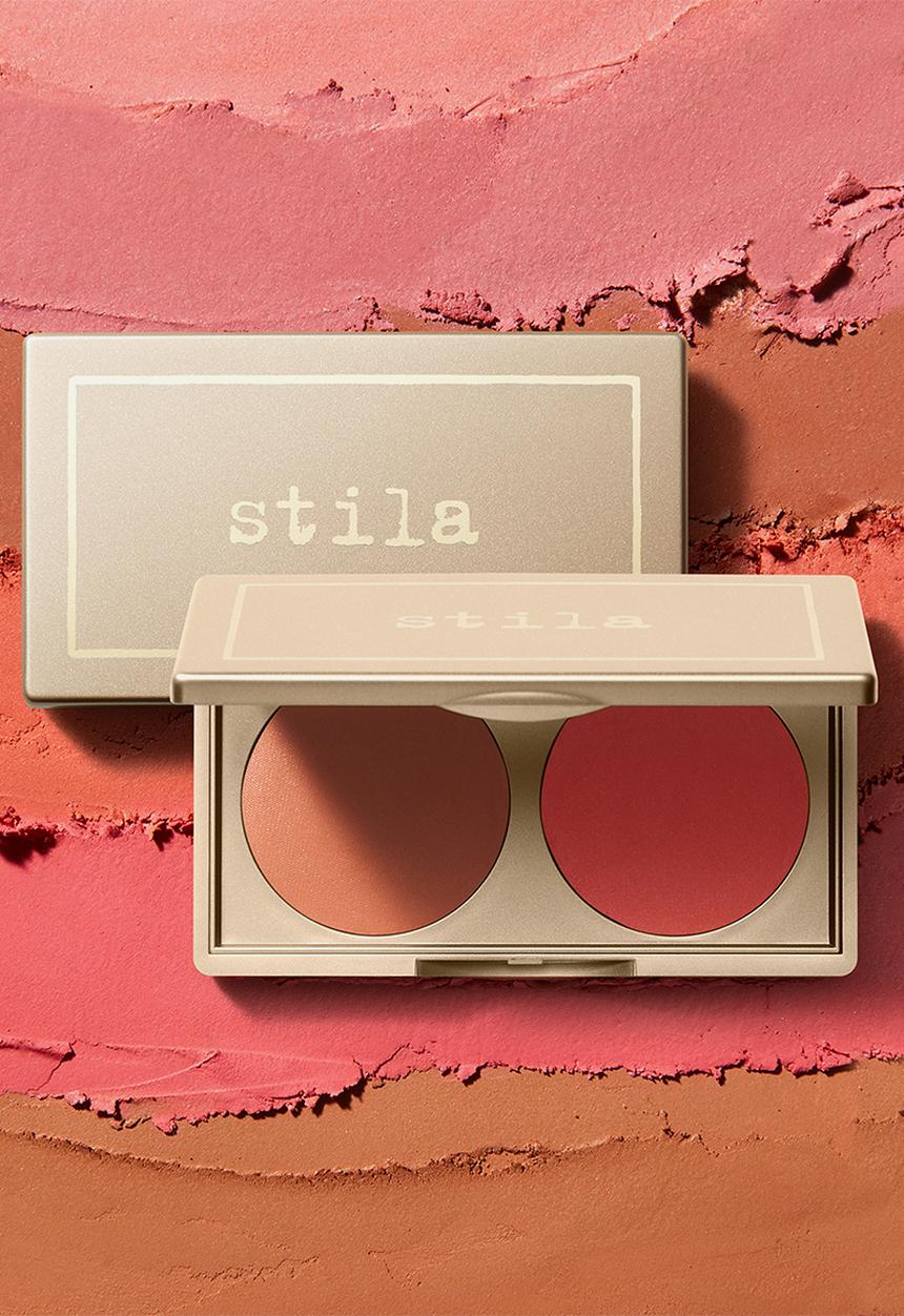 Stila - Putty Blush / Bronzer Duo - Bronzed-Gerbera