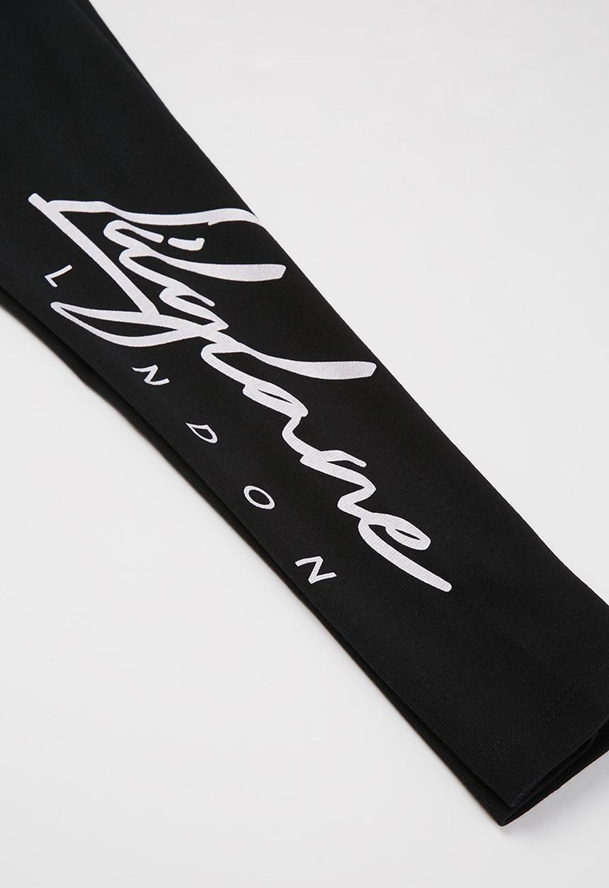 Lilylane - Hettie printed leggings - black