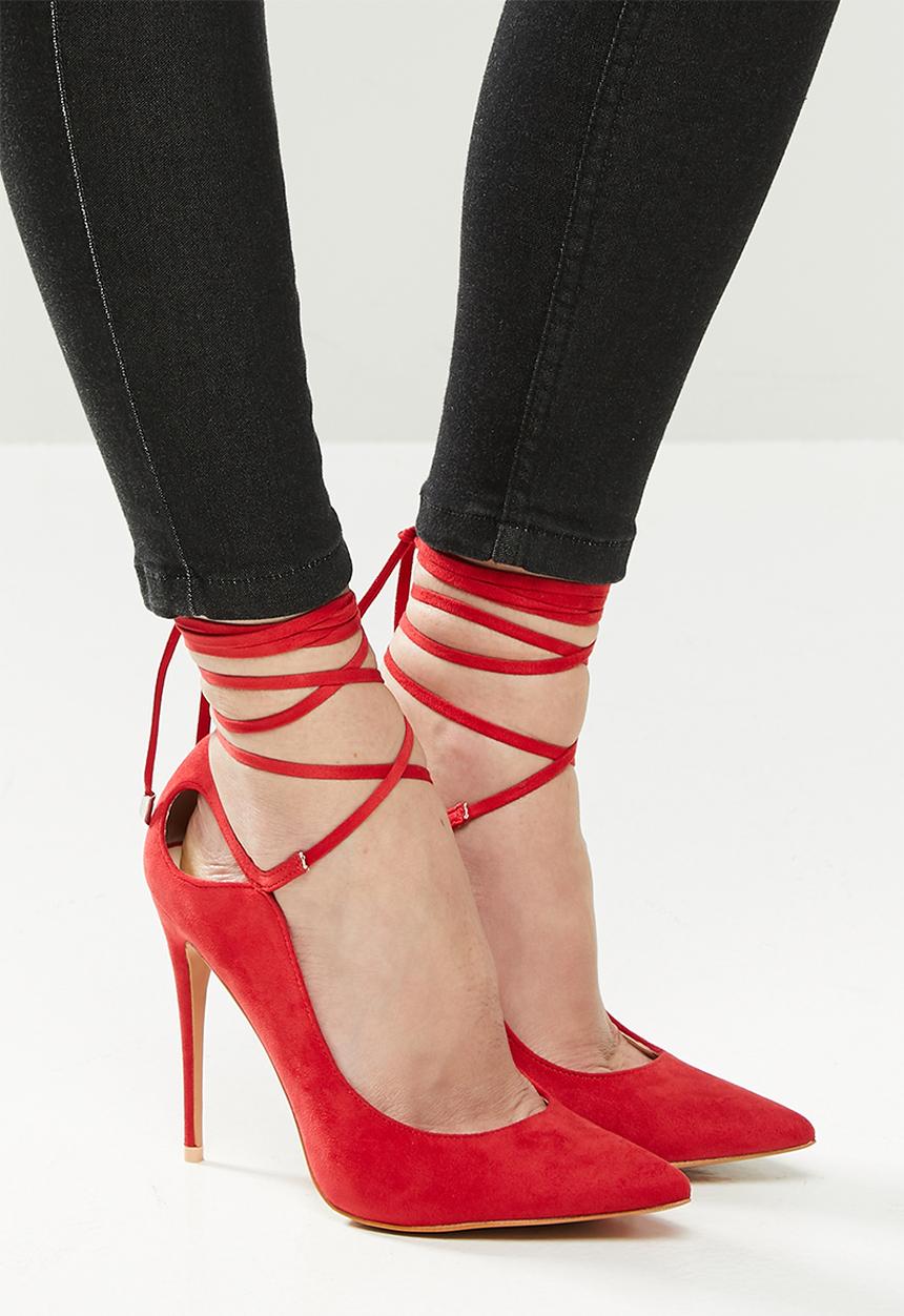 MILLA - Juliat stiletto heel - red