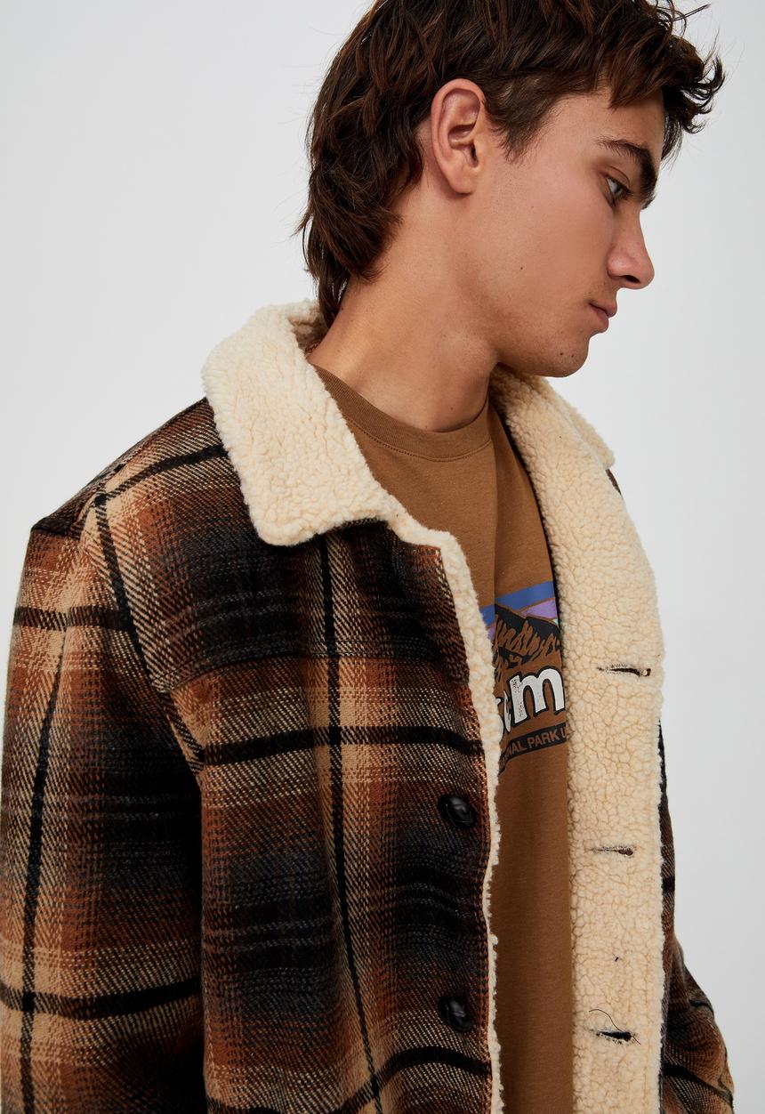 Cotton On - Ranch jacket - black rust check