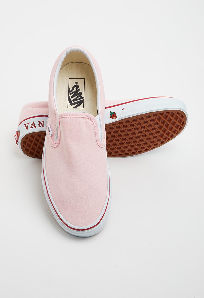 Vans - Ua classic slip-on - (sidewall print) blushing bride/strawberry