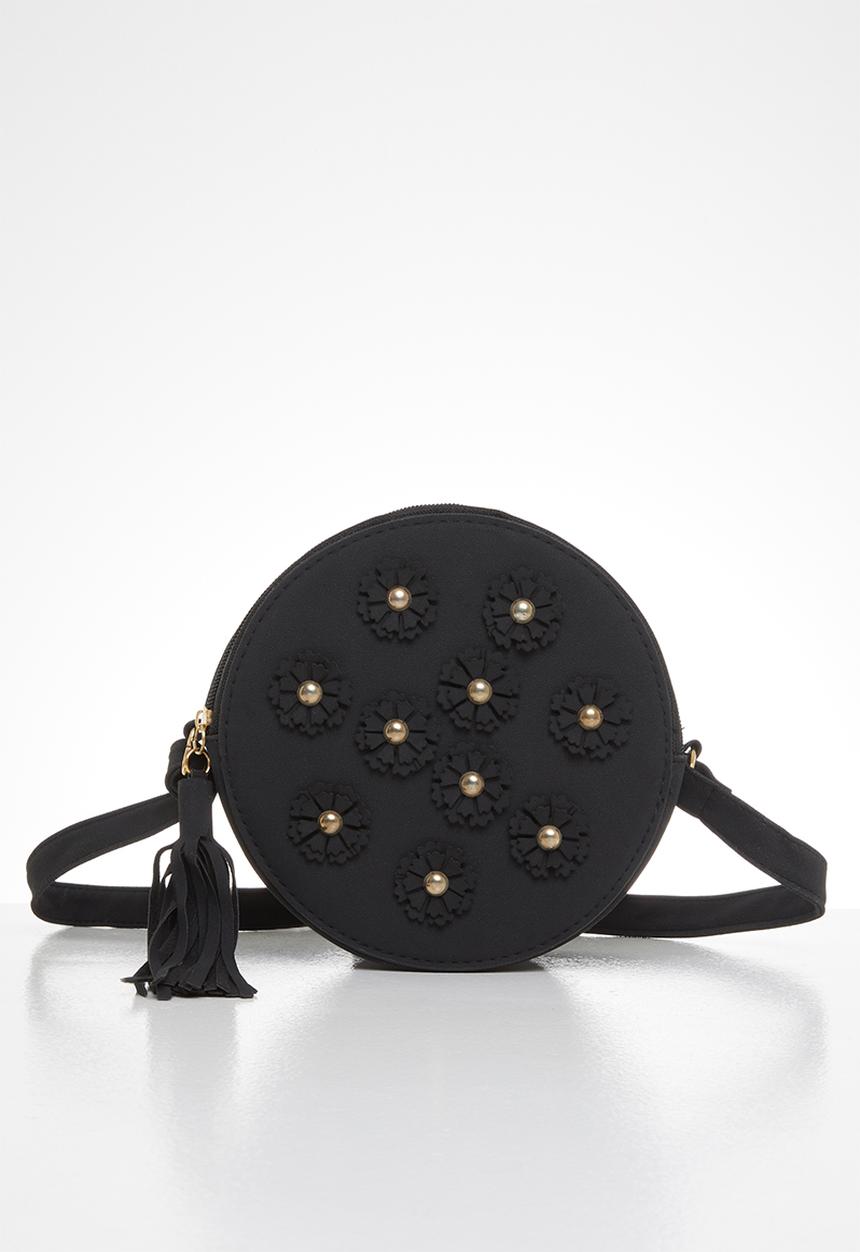 Superbalist - Round crossbody bag - black