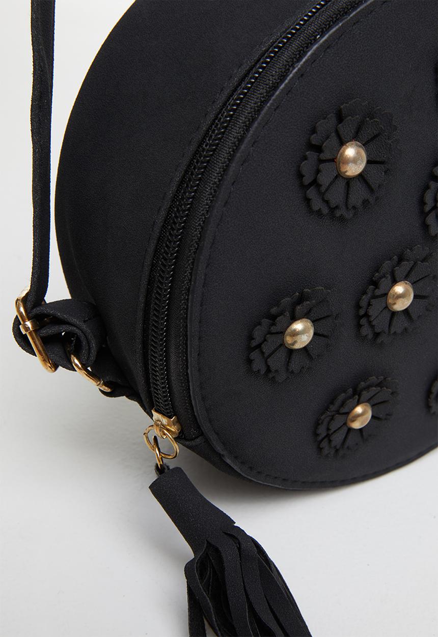 Superbalist - Round crossbody bag - black