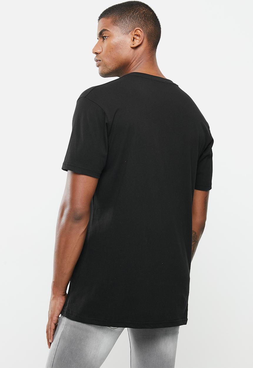 Cutty - Tshirt basic vneck - black