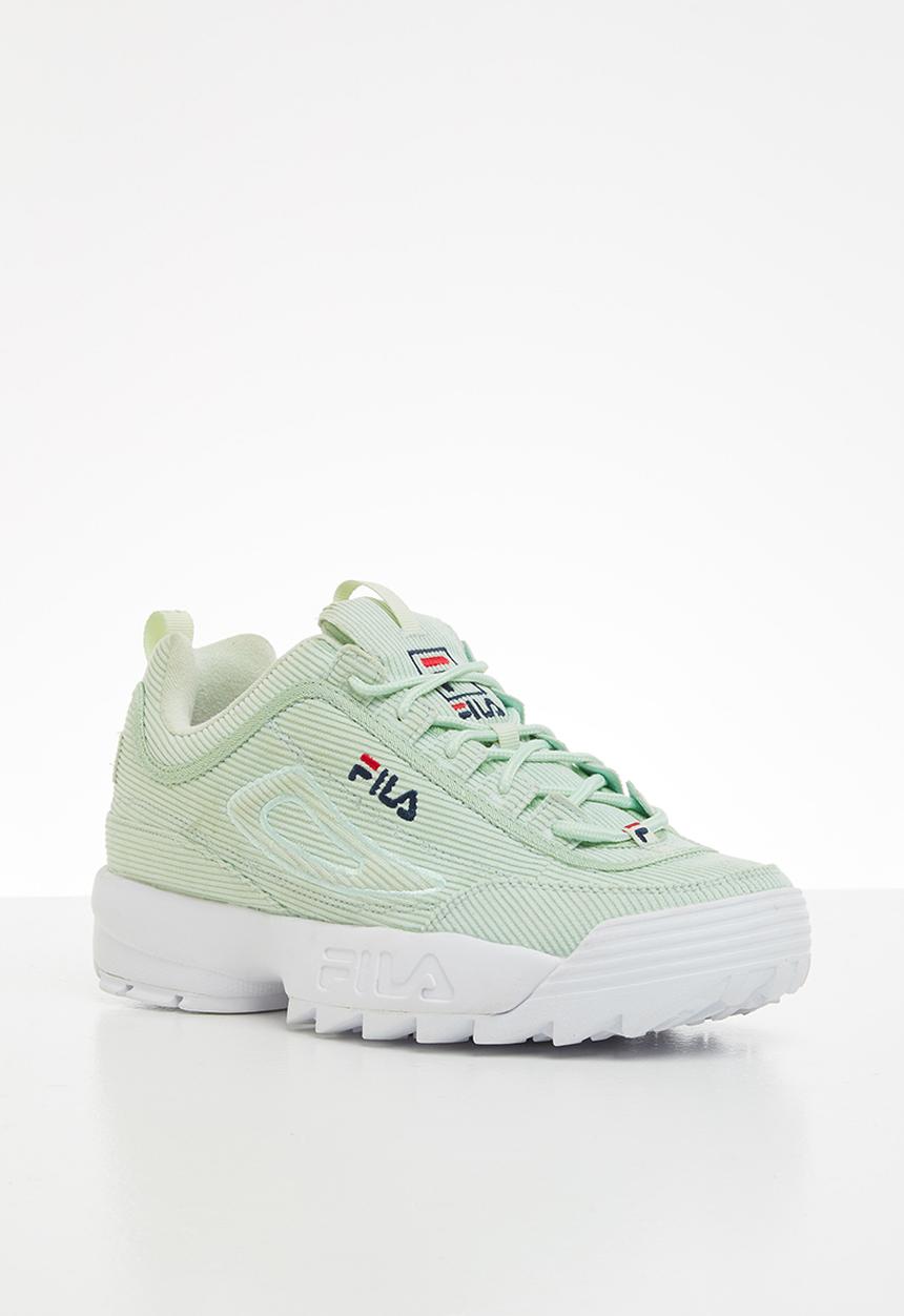 FILA - Disruptor ii corduroy - mint