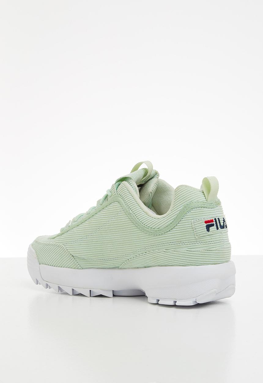 FILA - Disruptor ii corduroy - mint