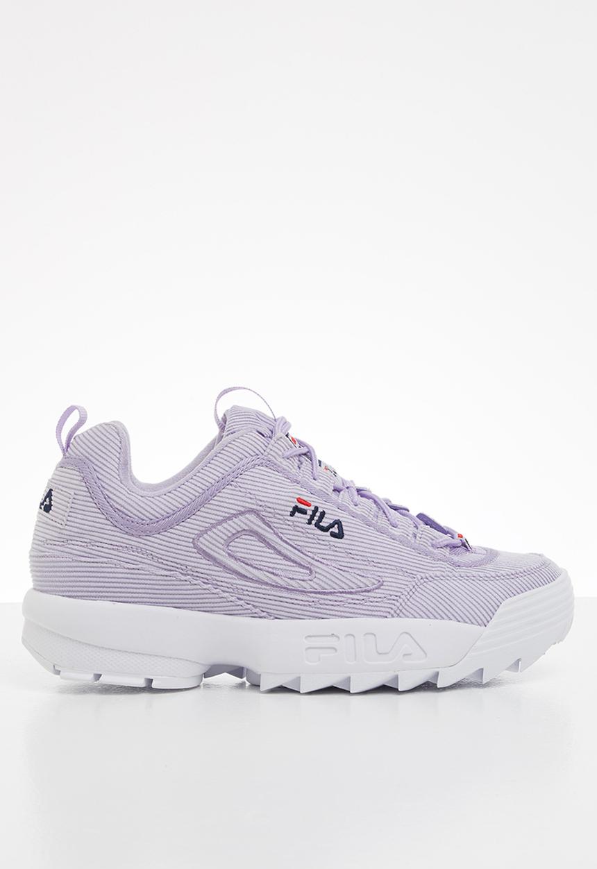 FILA - Disruptor ii corduroy - lilac