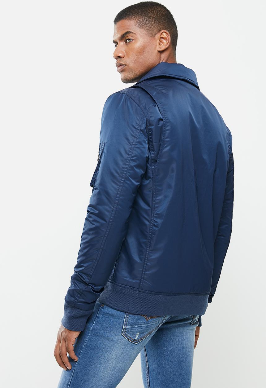 Cutty - Padded bomber jacket - navy