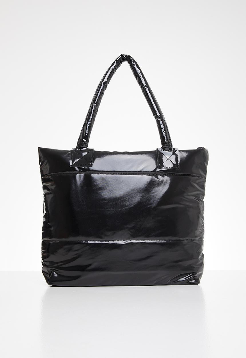 Superbalist - Puffer shopper - black
