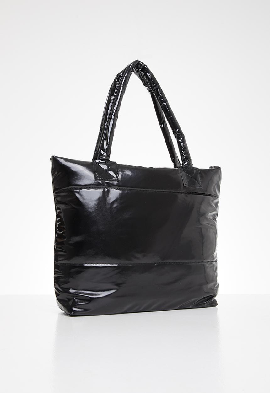 Superbalist - Puffer shopper - black