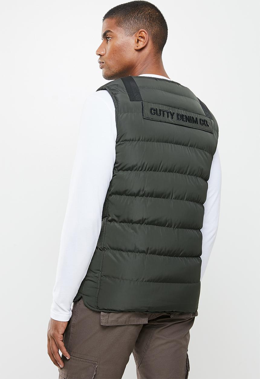 Cutty - Jacket sleeveless - fatigue