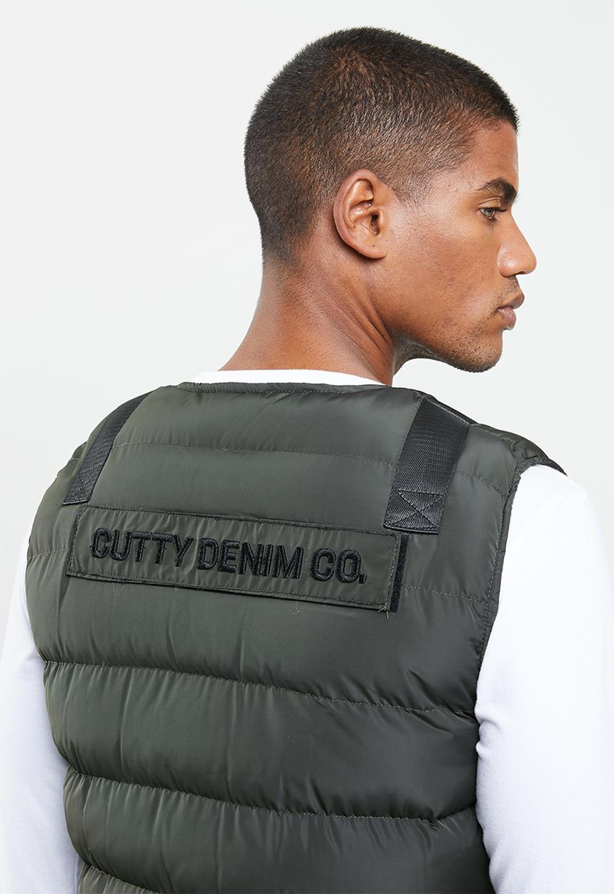 Cutty - Jacket sleeveless - fatigue