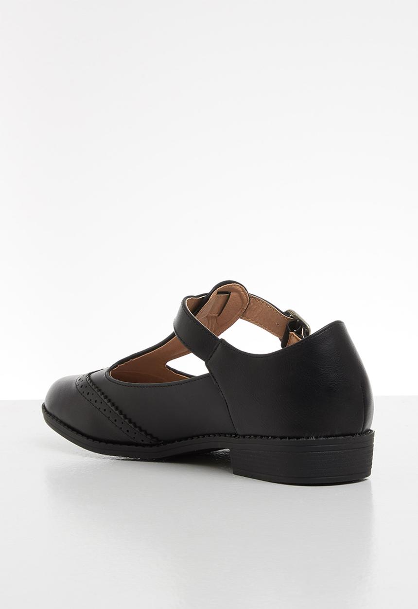 Jada - Mary jane buckle shoe - black