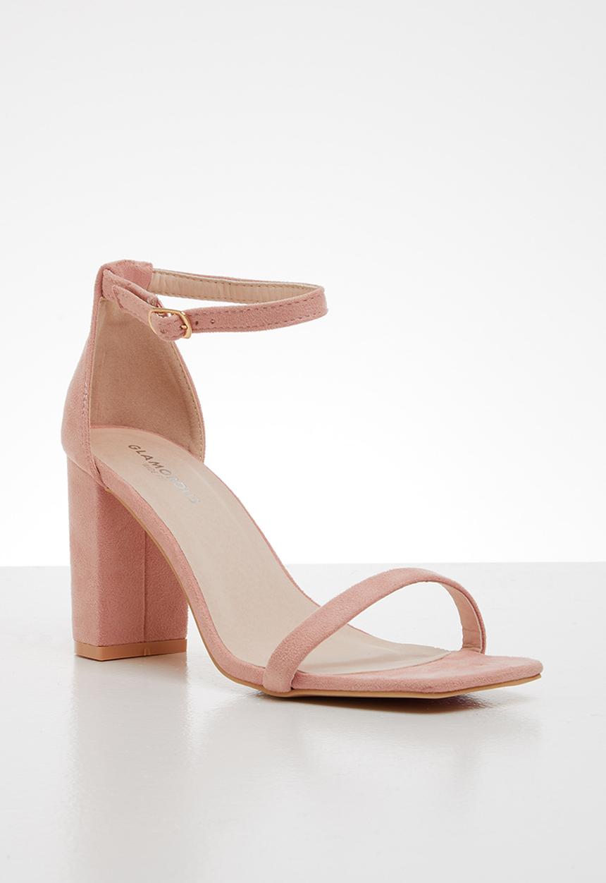 Glamorous - Wide fit block heel - pink