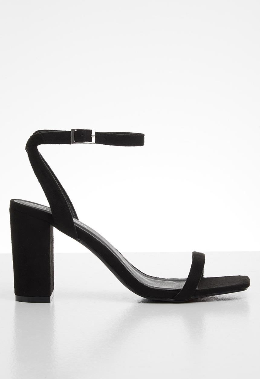 Glamorous - Wide fit block heel - black 