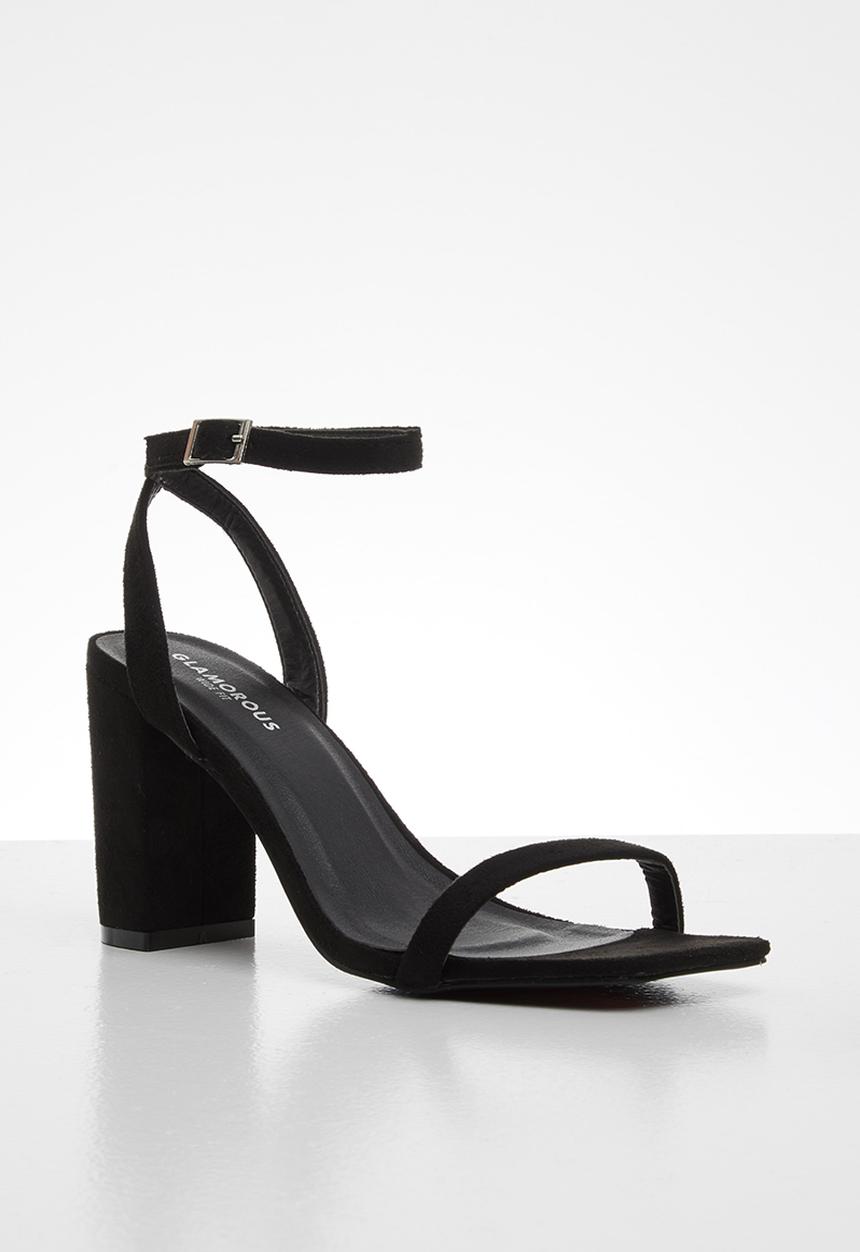 Glamorous - Wide fit block heel - black 