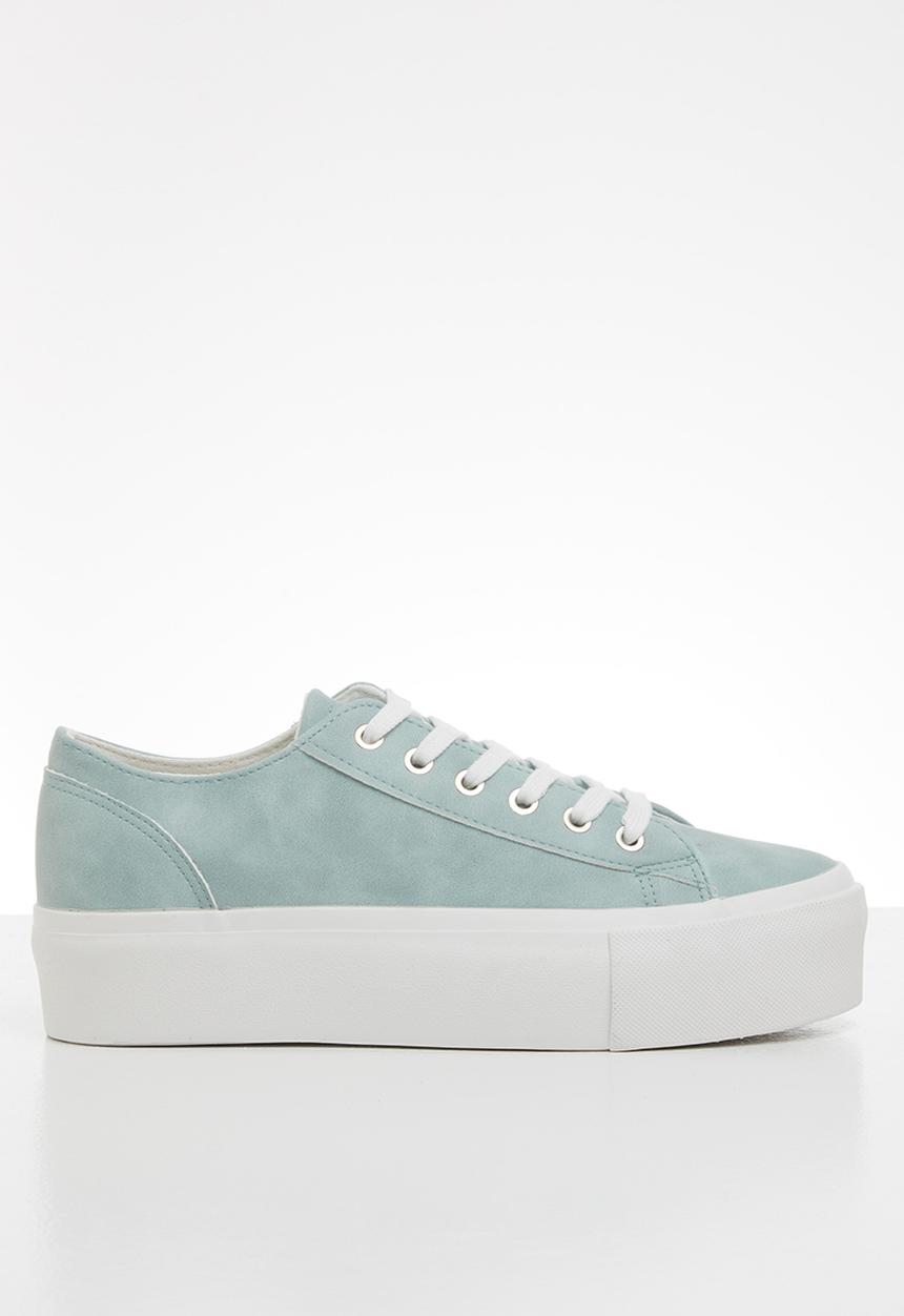 Glamorous - Canvas flatform sneaker - blue