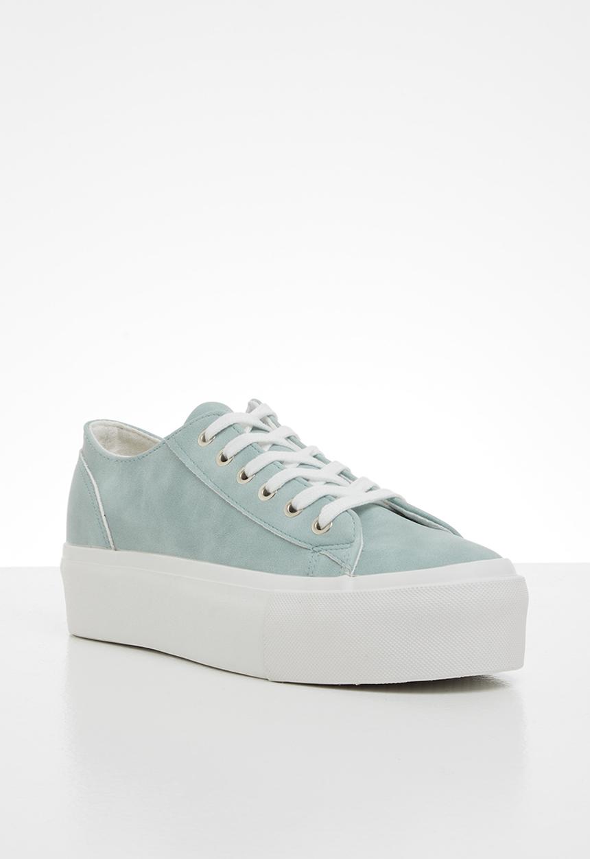 Glamorous - Canvas flatform sneaker - blue