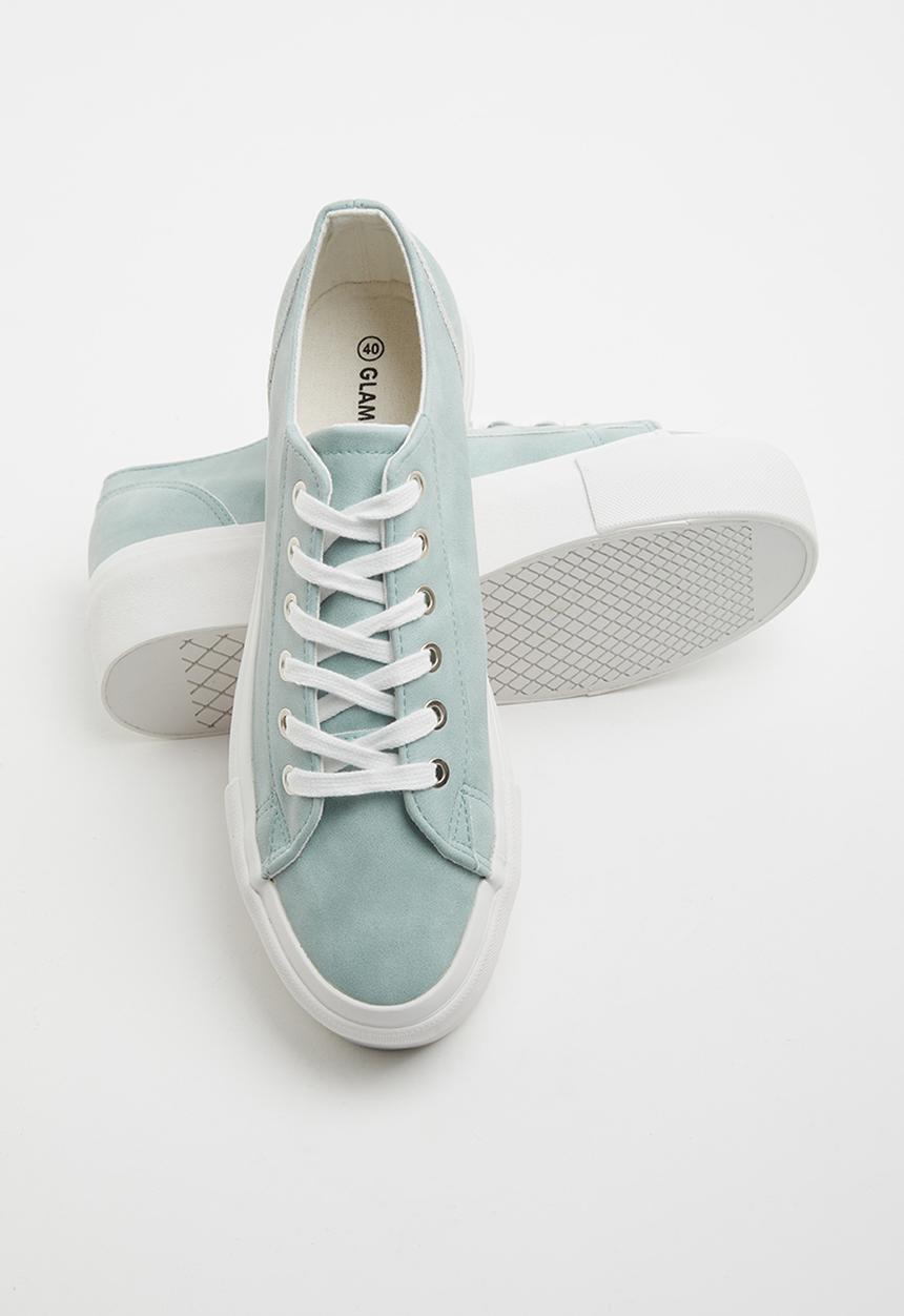 Glamorous - Canvas flatform sneaker - blue