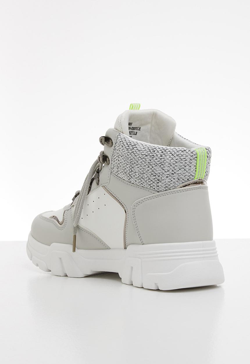 Madison® - Rose hiking boot - white & grey