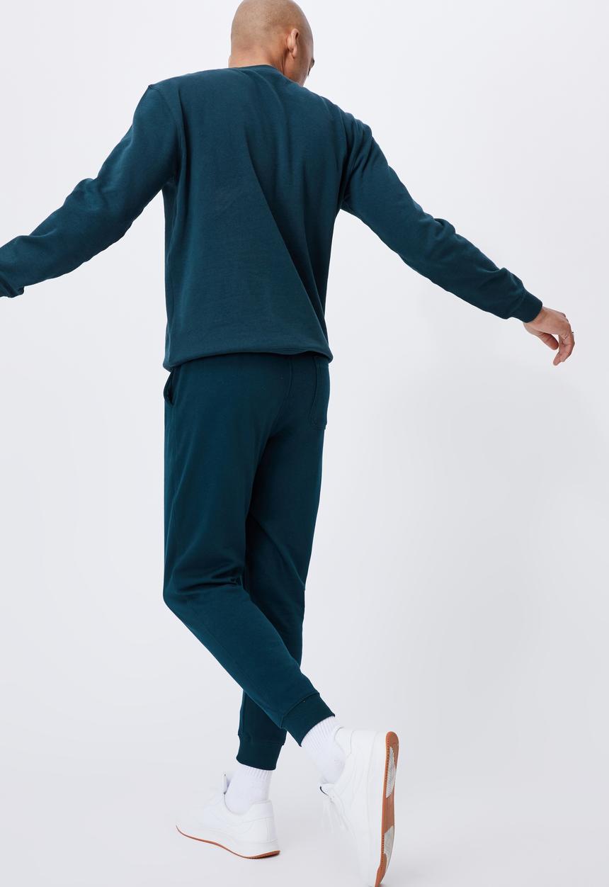 Cotton On - Trippy slim trackie - deep sea teal