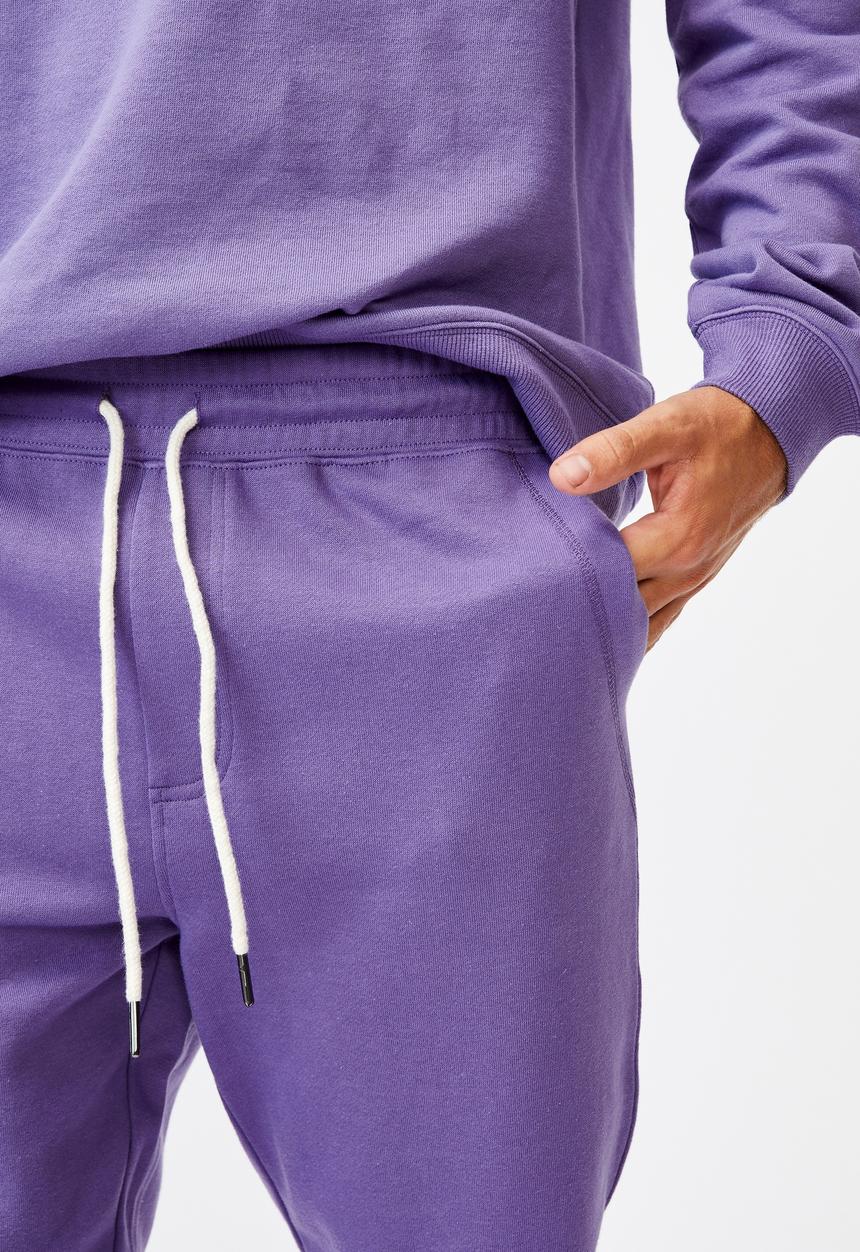 Cotton On - Trippy slim trackie - purple dream