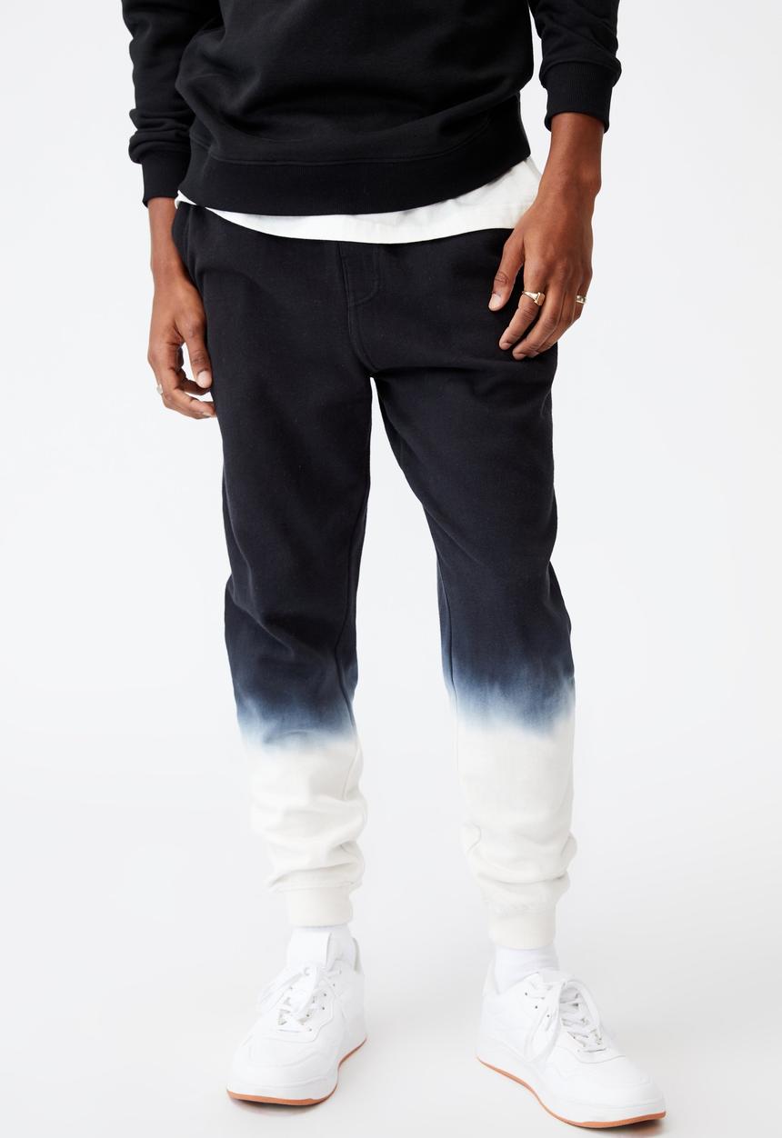 Cotton On - Trippy slim trackie - washed black