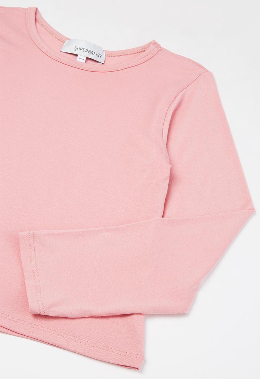 Superbalist - Girls soft feel sleep set - pink 