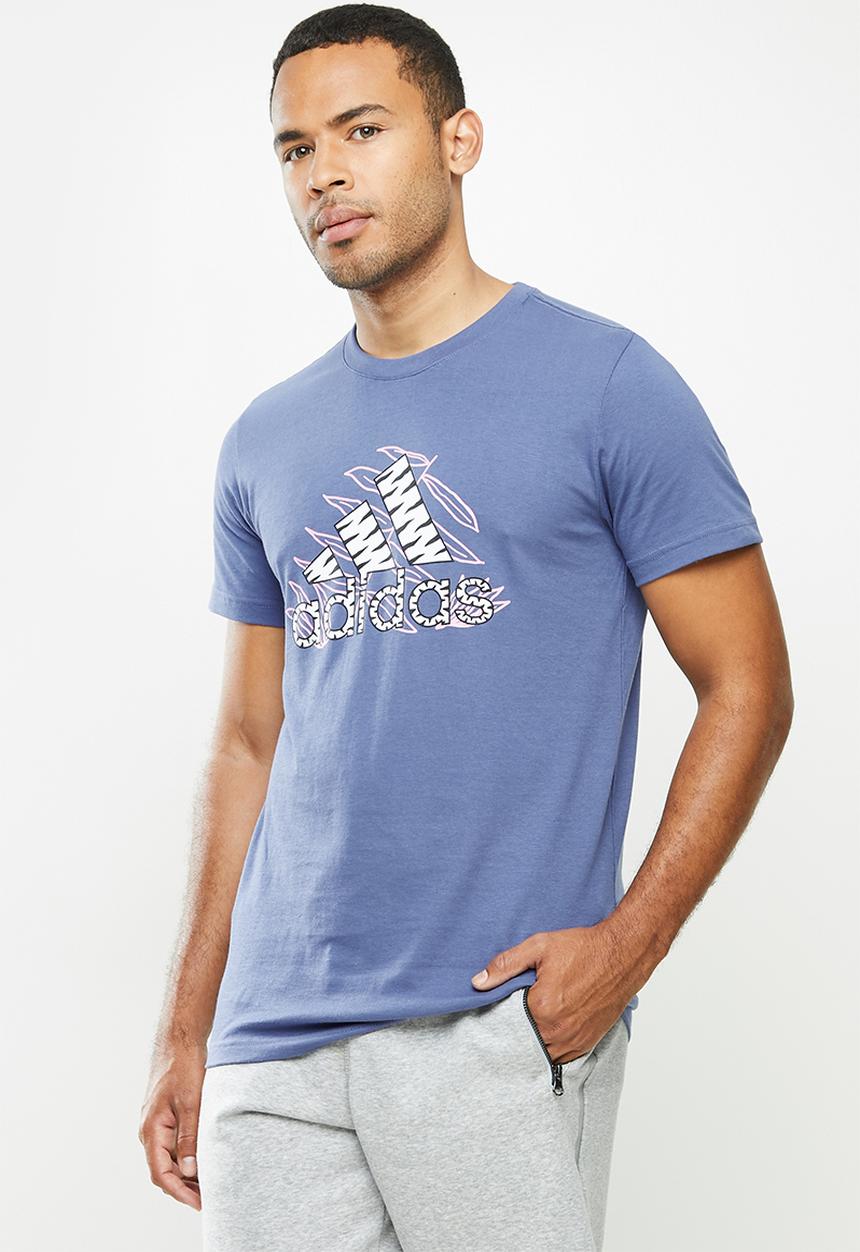 adidas Performance - Jngl lg t-shirt - navy 