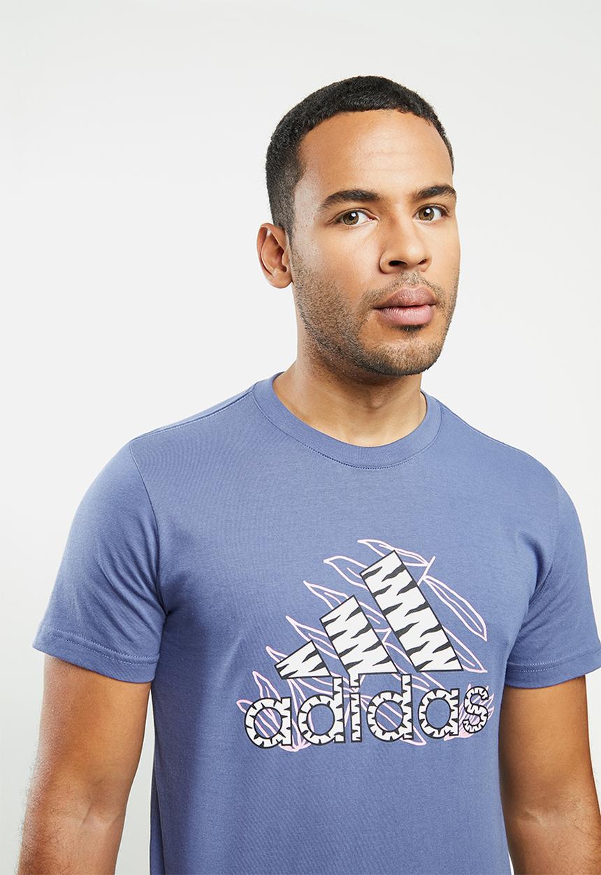 adidas Performance - Jngl lg t-shirt - navy 