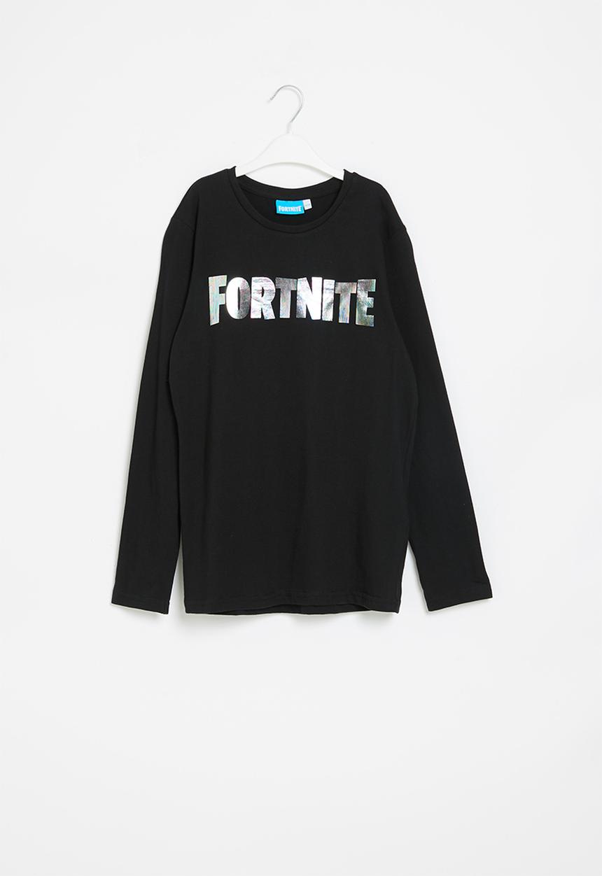 Rebel Republic - Fortnite long sleeve tee - black