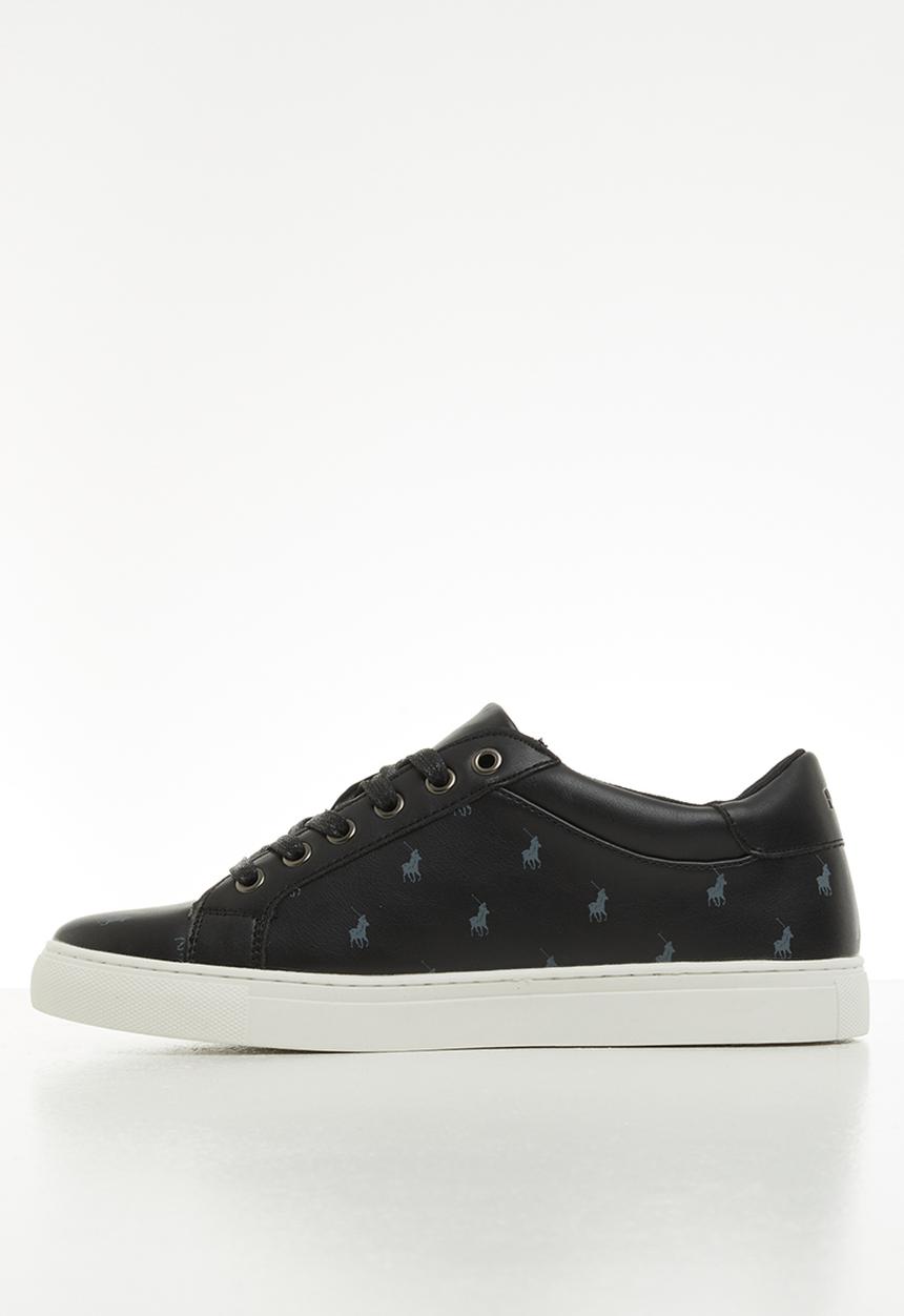 POLO - Valerie monogram sneaker - black