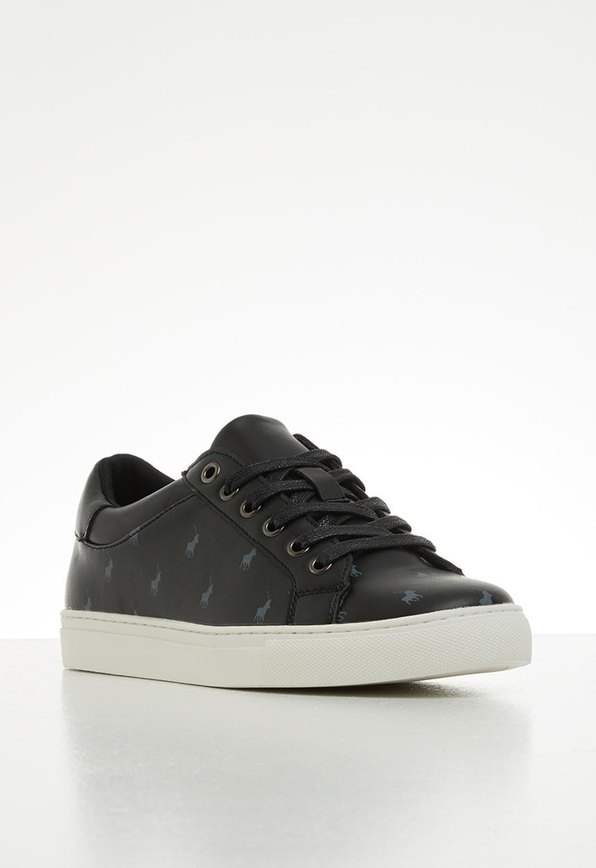 POLO - Valerie monogram sneaker - black