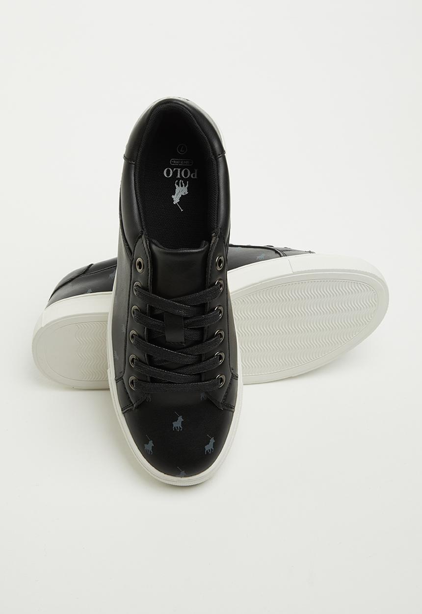 POLO - Valerie monogram sneaker - black