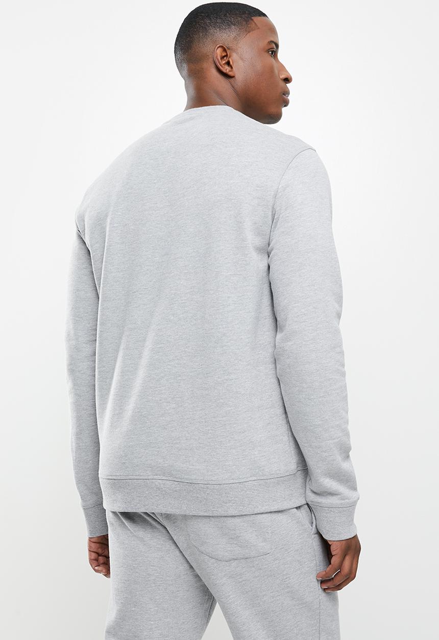 POLO - Aakil crew neck sweat - grey 