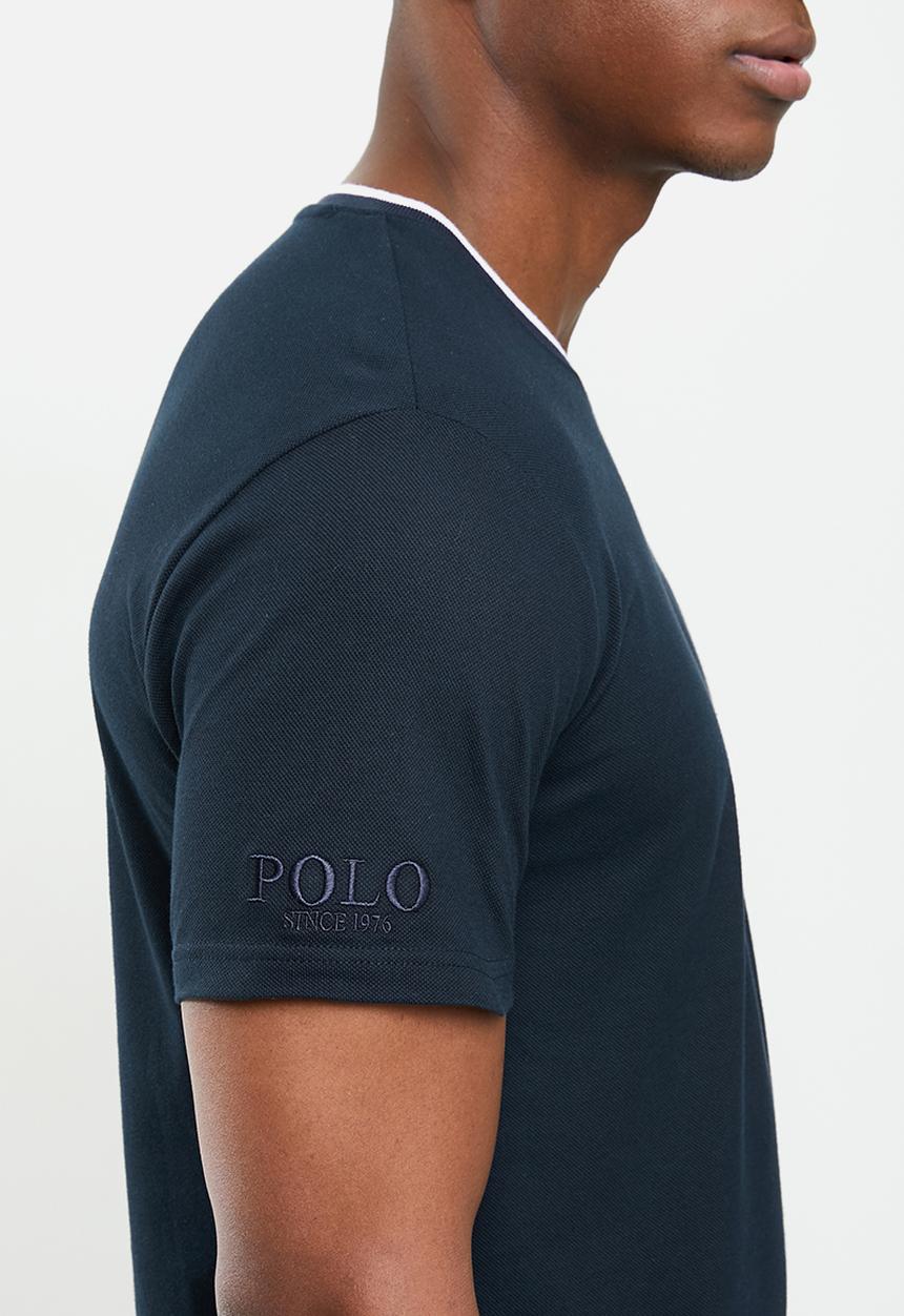 POLO - Chris crest v-neck short sleeve tee - navy