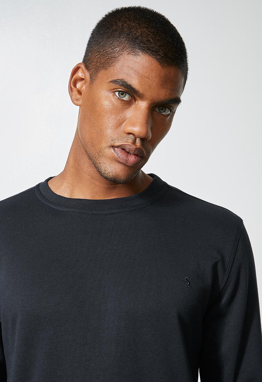 Superbalist - Brewer crew neck sweater - navy