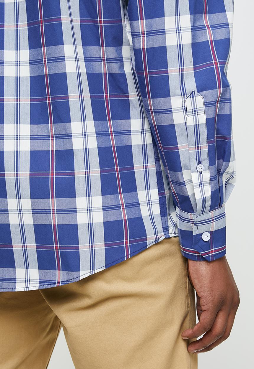 POLO - Ashley check long sleeve weekender shirt - multi 