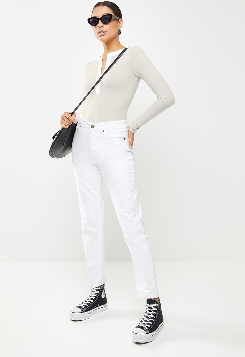 Glamorous - Contrast bodysuit - grey