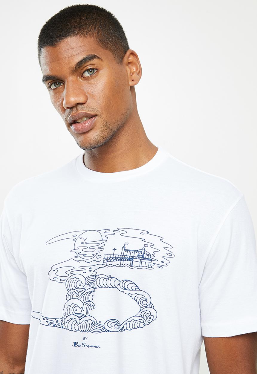 Ben Sherman - B by b 1 tee - white
