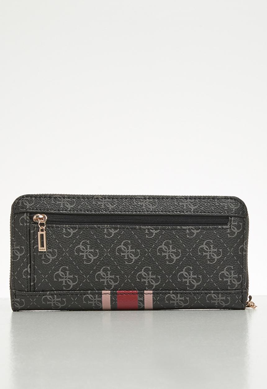 GUESS - Jensen slg medium zip around - coal
