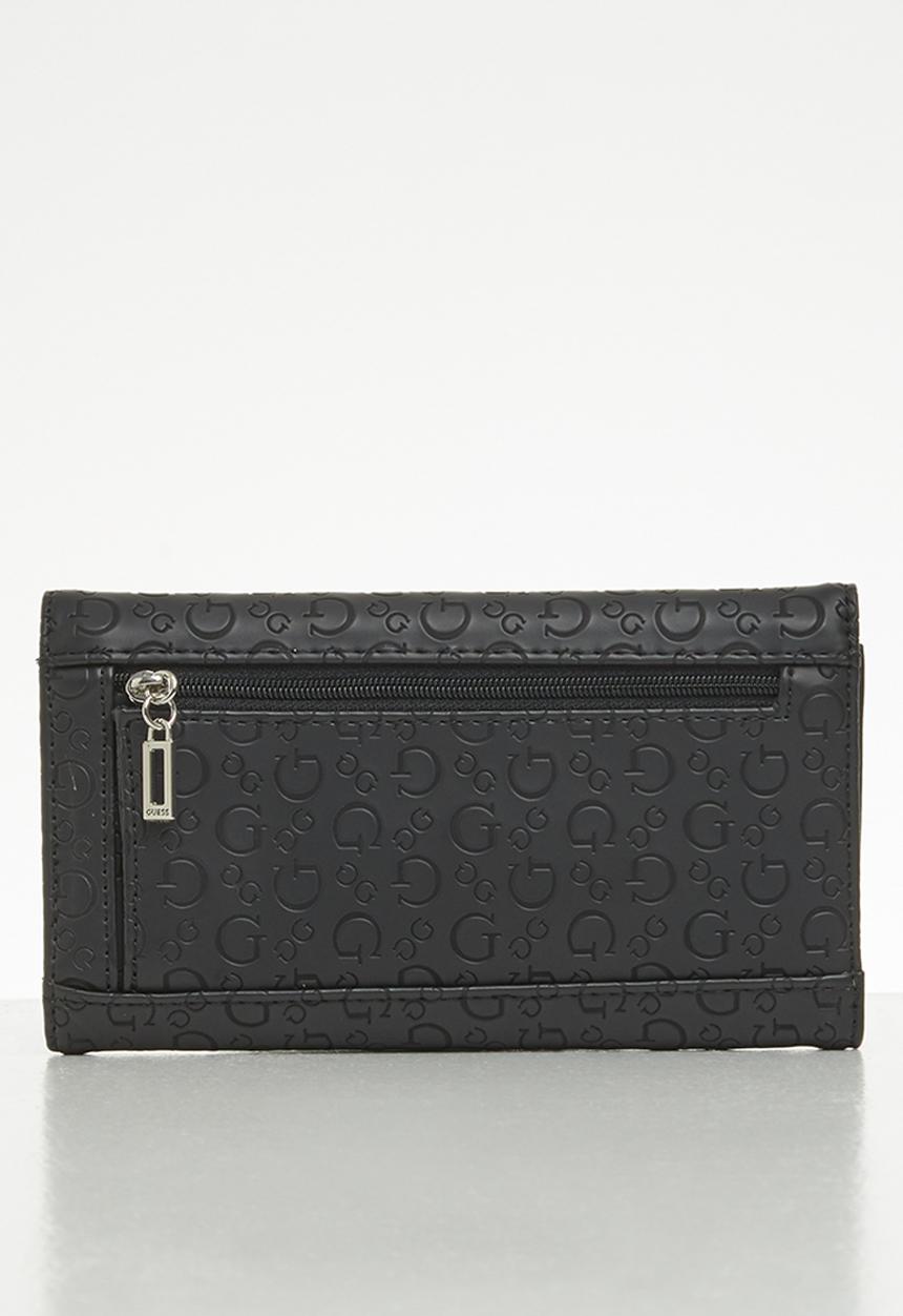 GUESS - Buoso slg slim clutch - black